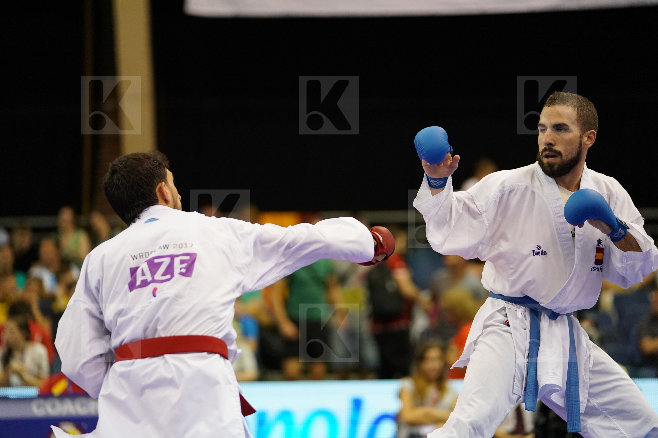 Azerbaijan Farzaliyev Firdosi Gomez Garcia Matias Male Kumite -60kg